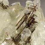 Rutile in Quartz, Diamantina, Minas Gerais, Brazil